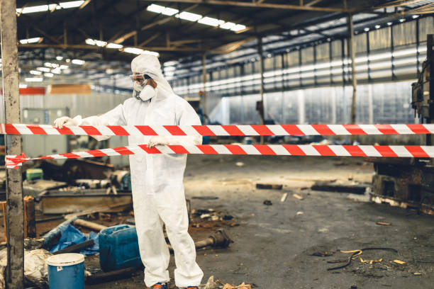 Professional Odor Removal technician working in Auberry, CA